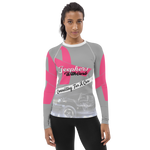 Jeephers With Curls Breast Cancer Awareness Rash Guard